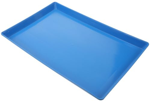 Didiseaon Dog Crate Tray Plastic Replacement Tray for Dog Cage Toilet for Puppy Training Rabbit Cage Bottom Leak-Resistant Pet Bottom Pan 17.32 X 11.42 X 1.06 in