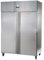 Cleiton® Armadio refrigerato a 2 ante da 134 cm Raffreddamento Ventilato | Armadio frigorifero in acciaio inox Capacità 1065L-6 Ripiani e 750 W | Ospitalità, Ristoranti e Bar