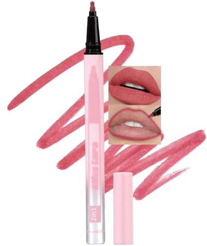 Jutqut Wasserfester Liquid Lipliner Stain, Lippenstift Long Lasting,#04