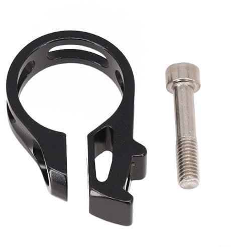 Para SRAM XX X9 para X7 X0 para XX1 X01 para Eagle para GX Abrazadera de barra de gatillo para bicicleta, accesorio práctico y funcional (abrazadera + perno)