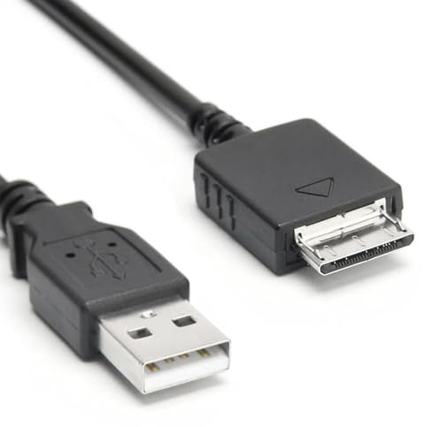 WMC-NW20MU USB-Ladekabel Kompatibel mit Sony Walkman MP3 MP4 Player NWZ-A726, NWZ-A728, NWZ-A816, NWZ-A818, NWZ-A828, NW-A916, NW-A918, NW-A919, NWZ-610F & Mehr (1.2m)