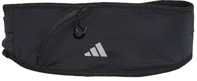 adidas Unisex Running Multi Pocket Belt Waist_Pack, Black, L