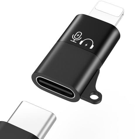 MoKo Adaptateur pour DJI Mic Mini USB-C vers Lightning Audio pour iPhone