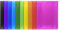 Exacompta - Réf. 85470E - 1 Protège-documents Iderama - 80 pochettes cristal lisse - 160 vues - pour A4 - dim 24 x 32 cm - couverture en polypro semi-rigide - 10 couleurs aléatoires