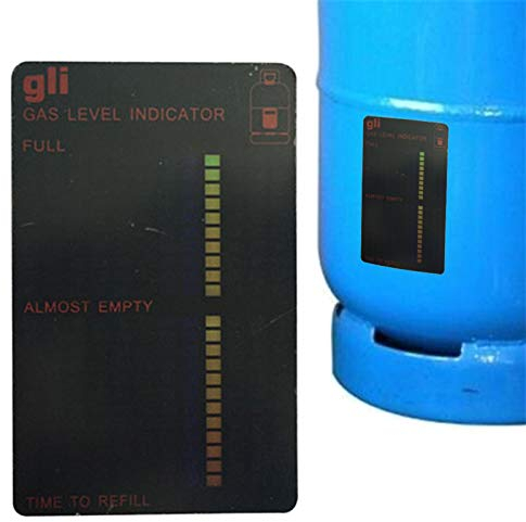 Hellycuche Magnetic Gas LPG Fuel Butane Propane Bottle Tank Level Indicator Gauge Caravan Motorhome Travel BBQ
