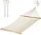 Castaway Living 13 ft. Double Traditional Hand Woven Cotton Rope Hammock with Free Extension Chains & Tree Hooks, Designed in The USA, Accommodates Two People with a Weight Capacity of 450 lbs.