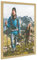 PHOTOLINI Bilderrahmen 50x70 Holz Eiche, Puzzle Rahmen 50x70 Holz mit Acrylglas, Bilderrahmen 70x50 groß zum Aufhängen, Picture Frame Rahmen 70x50 mit Zubehör, Posterrahmen für Fotos & Poster