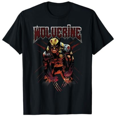 Marvel X-Men Wolverine Epic Regenerative Rock Maglietta