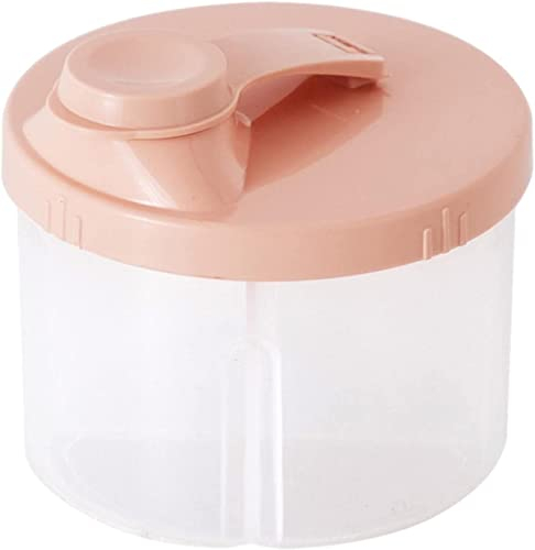 Milk Powder Storage Box Rotating Milk Powder Dispenser Portable Formula Dispenser Outdoor Food Container 4 Compartments Snack Box For Feeding Infant Newborn