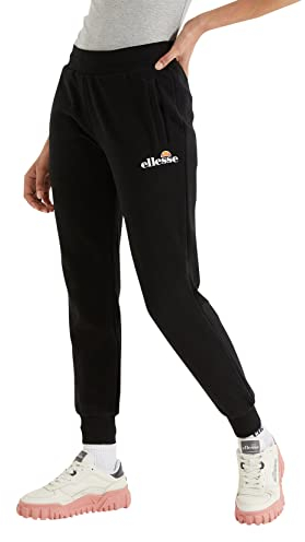 ellesse Ladies Hallouli Jog Pants Hose, Black, 10