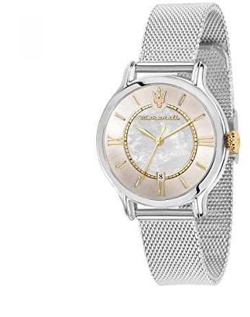 Maserati Epoca Damenuhr, Zeit und Datum, Quarzwerk - R8853118514