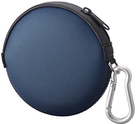 OneJoy Porte Monnaie Femme Rond Mini, Petit avec Fermeture Éclair Étanche et Clip [Marin] - Pour Ado