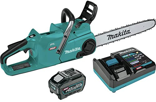 XGT 18 in. 40V MAX BRUSHLESS Electric Cordless Battery Chainsaw KIT 5.0AH