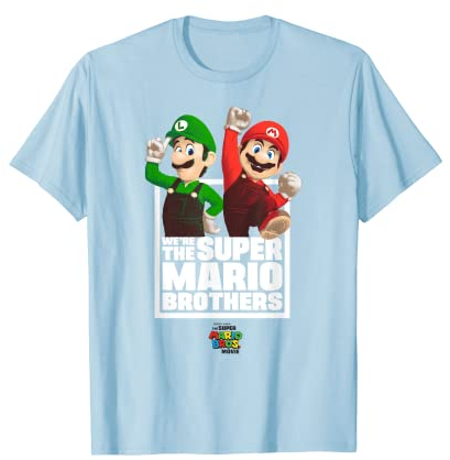 The Super Mario Bros. Movie The Super Mario Bros. Portrait T-Shirt
