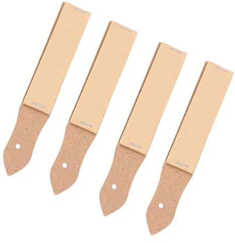 Housoutil Sketch Pencil Sandpaper, 4PCS Drawing Pencil Sharpening Sand, Artists Essential Sandpaper, Safe Sketch Drawing Tools for Sharpening Pencil Tips