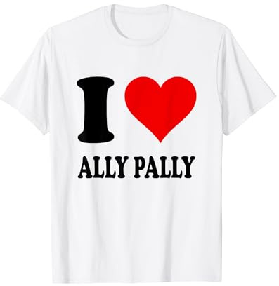 Herz Motiv Ich Liebe Ally Pally T-Shirt