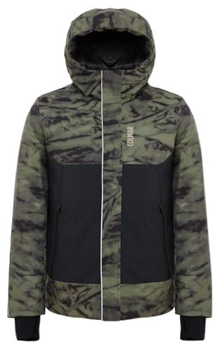 Colmar Herren-Skijacke bedruckt aus Watte - Grün, grün