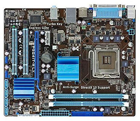 Placa Madre Placa Base Original para ASUS p5G41T-M LX DDR3 LGA 775 USB2.0 VGA SATA II 8GB para la Placa Base del Escritorio del Duo G41 del Core 2