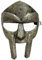 Medieval Face Armor MF Doom Mask Iron Steel Gladiator Mask Armour Gothic Face Mask Helmet Movie Replica for Cosplay Costumes