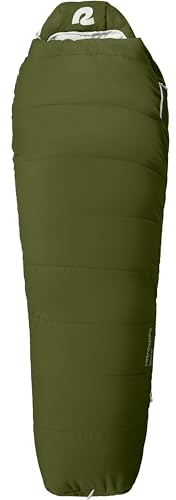 Retrospec Dream 5 Mumienschlafsack, isoliert, für kaltes Wetter, wasserabweisend, verstellbare Kordeln, Erwachsenen-Schlafsack