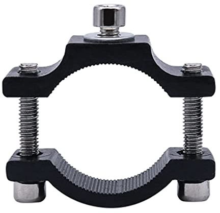 M6 Schraubclip für Lenker, Taschenlampenhalter, Fahrrad für Scheinwerfer, Zubehör, geeignet für 18–23 mm Durchmesser, Fahrrad-Taschenlampe, LED-Frontlicht-Halterung