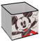 ARDITEX - Contenitore organizzatore pieghevole Topolino di Licenza Ufficiale Disney - 31x31x31cm - Per riporre giocattoli, vestiti e accessori