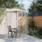 Moustiquaire pour Parasol, écran de Moustiquaire Moustiquaire Extérieur Moustiquaire pour Parasol 220 Maille Blanc Φ300x230 cm