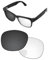 PapaViva Replacement Lenses Compatible with Ray-Ban Meta RW4008 53mm Sunglass Eclipse Gray Photochromic Non-polarized