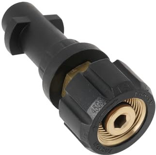 eMagTech 1 Adaptador de Bayoneta para Hidrolavadora M22 x 1,5 Adaptador de Latón Piezas de Repuesto para Mangueras de Alta Presión Compatible con Karcher K-Serie