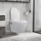 Furniture Select-Wall - WC sospeso in ceramica con funzione bidet, colore: Bianco
