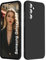 ISOI - Coque pour Samsung Galaxy A54 5G, Housse Souple en Silicone Liquide, Protection intégrale Très Mince et Antichoc - Noir