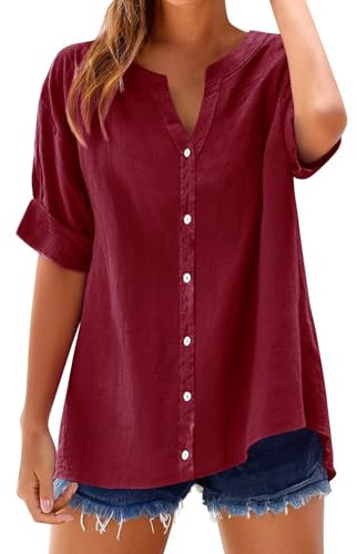 Ofertas del Dia Premium Hoy Camisetas Retro Mujer Blusas Manga Corta Tallas Grandes Verano Ropa Talla Grande Camisas Estampadas Camiseta Sin Mangas Algodon Blancas con Dibujos Tshirt para