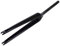Forcella Mtb 700C 25,4 mm Forcella anteriore for bici da corsa su strada lucida opaca in fibra di carbonio completa Forcella anteriore for bici a scatto fisso Forcella rigida in carbonio Forcelle Rigi