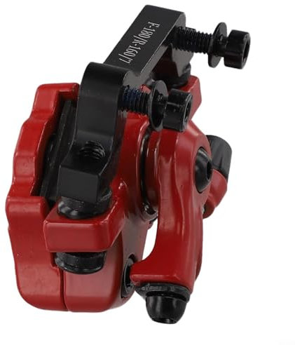 Hydraulic Disc Brake Calipers, Line Pulling Bike Disc Brake Caliper Set Front and Rear, Braking Experience Aluminum Bicycle Disc Brake Set Compatible With F160/R140 & R160/F180 Sizes(Black F160/R140)