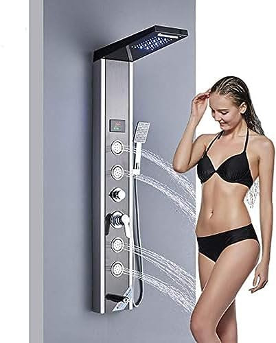 Display Digitale A Temperatura Digitale Pannello Per Doccia Torre Per Doccia Per Doccia Getto Di Massaggio Spa Con Doccia A LED