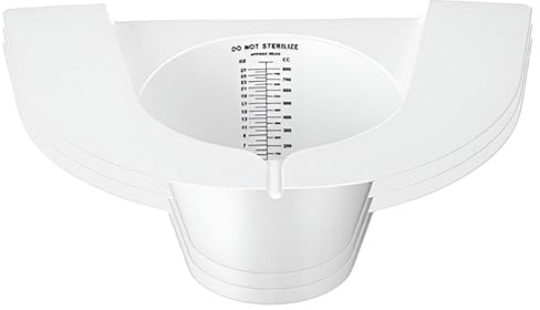 Specimen Collector Pan – Urine Collection Hat for Toilet, Pee Catcher & Sample Collection Kit, Medical Specimen Collection Container (3)
