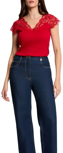 Morgan Damen 251-deli Ärmelloses T-Shirt Magma M XL