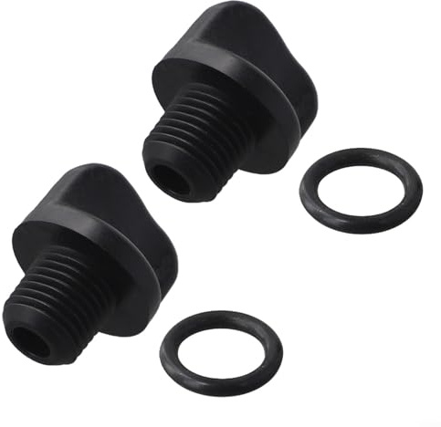 Ersatz-Poolpumpen-Ablaufhahn mit O für Ringe für Zodiac und ePump Serien, auslaufsicheres Design für Wasserreinigung und Poolsysteme mit 1/2 Außengewindeabschnitt (2 Stück)