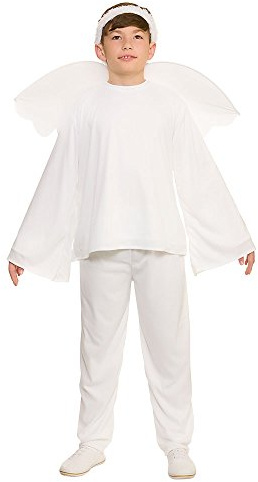 Wicked Costumes Kids Boys Nativity Christmas Angel Fancy Dress Costume