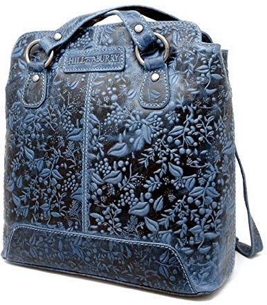 Hill Burry Rucksack Damen Frauen Wander Schultertasche Damentasche Blau neu