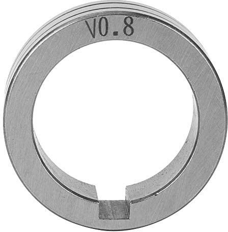 Schweißdrahtvorschubrolle 30mm Stahldrahtvorschubrolle 0,8/1,0/1,2 Schweißdrahtvorschubführungsrolle für Binzel(0.8mm)