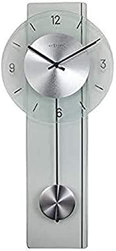 NeXtime Wanduhren, Metall und Kunststoff, Glass, Metal, 70 x 30 cm, 3251