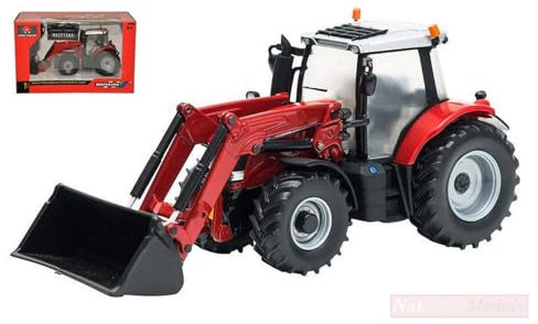Britains LC43082 Massey Ferguson 6616 Tractor with Front Loader 1:32 DIE CAST kompatibel mit