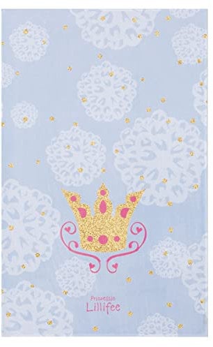 Böing Carpet Kinderteppich Prinzessin Lillifee Öko-Tex Standard hellblau in verschiedenen Größen, Größe:100x160cm
