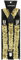 Folat 65686 Hosenträger mit Pailletten Gold