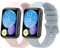 MIJOBS 2 Stück Armband Kompatibel für Huawei Watch Fit 2 Silikonarmband, Herren Damen Sportarmband Uhr Ersatzarmband Zubehör für Uhr Huawei Watch Fit 2/Active/Elegant/Classic