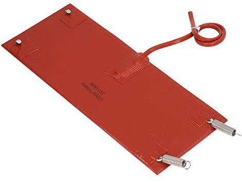 Silikon-Heizkissen, flexible Heizmatte 300 x 120 mm breite Anwendung Temperaturregelung 100 W für Fahrzeuge DC24V