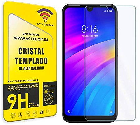actecom® Protector de pantalla Compatible con Xiaomi Redmi A1 / A1+ / A2 / A2+ Cristal templado (Case Friendly)
