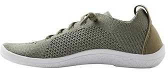 Reima - Astelu Barfußschuhe für Kinder - Leichtes, atmungsaktives Material, breite Zehenbox - Barfußschuhe für Jungen & Mädchen - Flexible Sohle ohne Absatz für tägliches Spielen - Greyish Green, 25