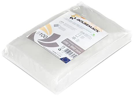 Vakuumbeutel 350 x 500 mm. (100 Stück) für alle Arten von Haushaltsverpackern, Lacor, Caso, TRE Spade, etc